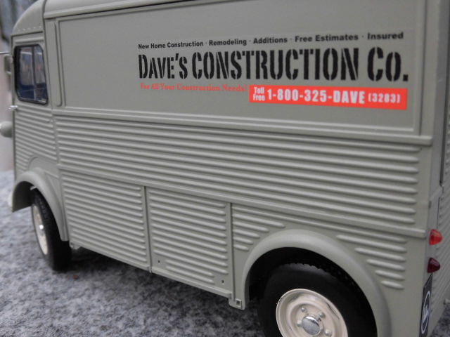 エブロ 1/24 シトロエン hバン